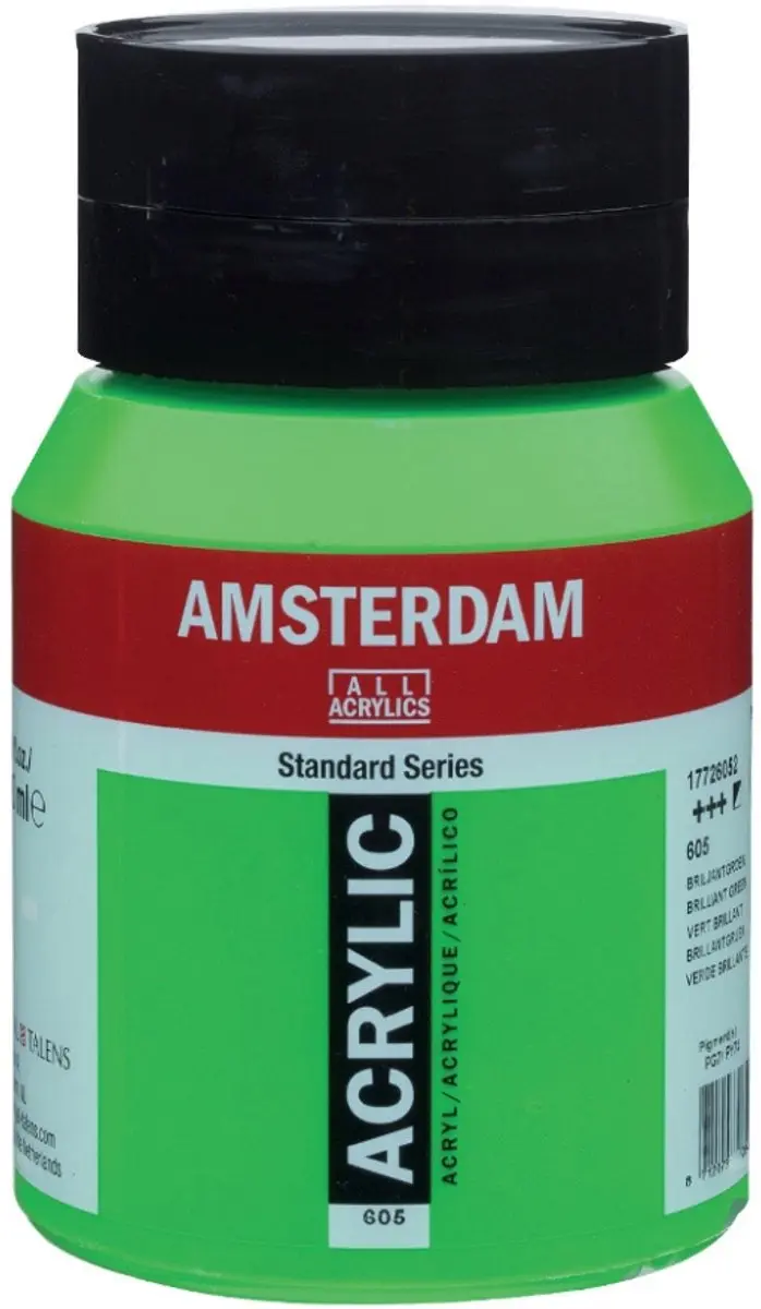 Amsterdam Standard Acrylverf 500ml - Briljantgroen