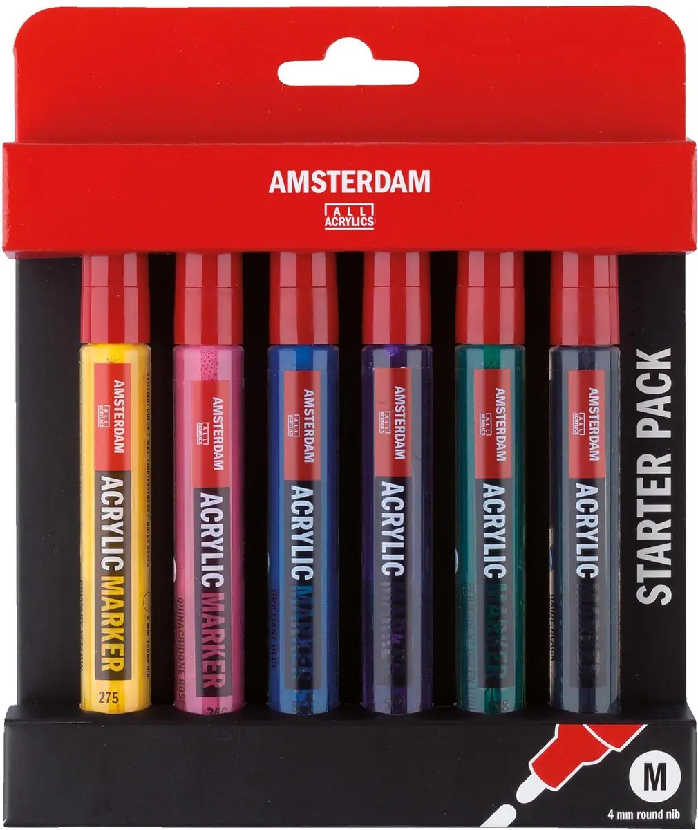 Amsterdam Acrylmarker Startersset