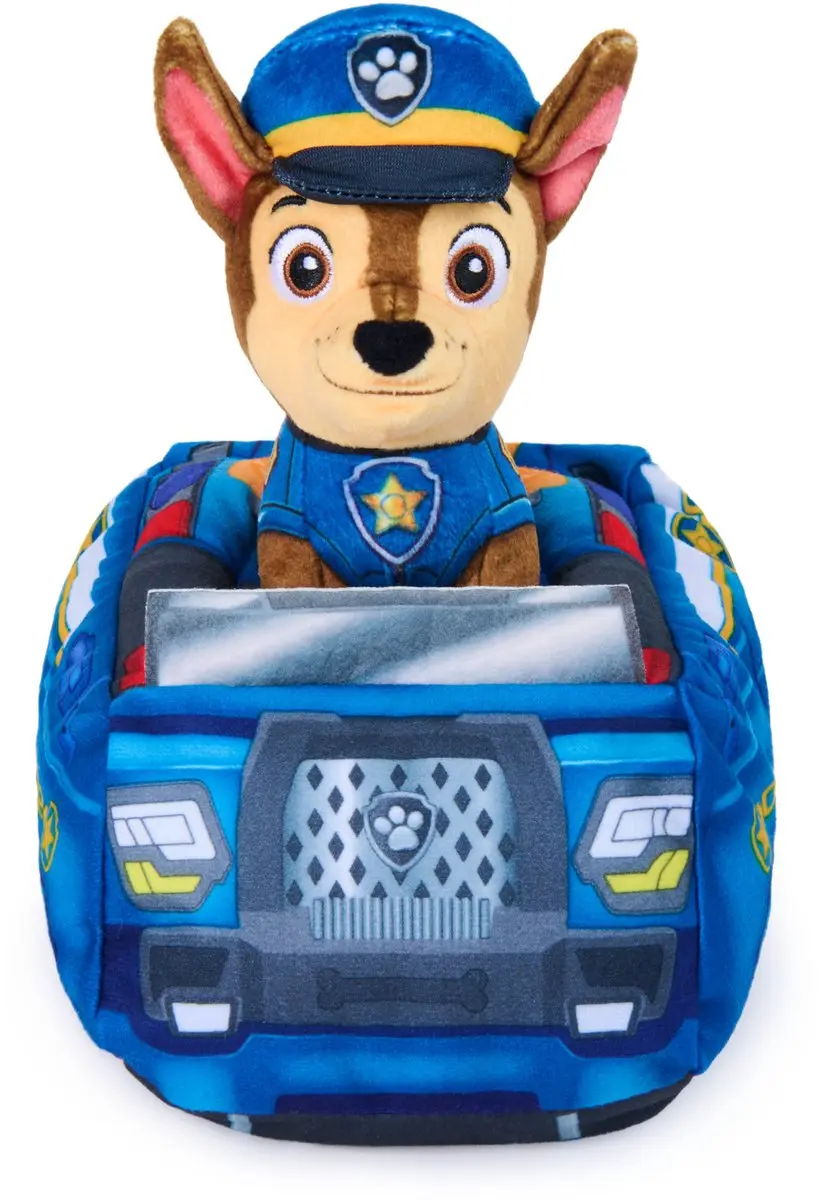 PAW Patrol Chase 2-in-1 Knuffel - Politieauto Meerkleurig - afbeelding 6 van 6