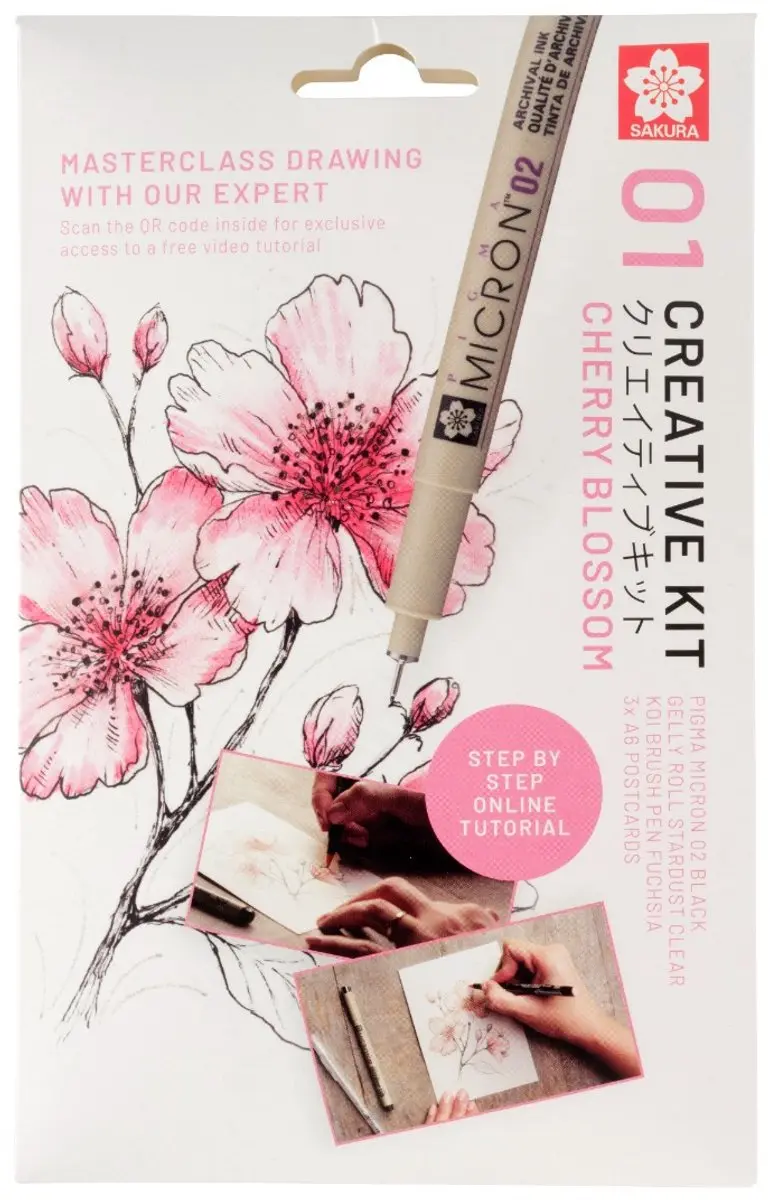 Sakura Creative Kit Kersenbloesem - 4 Stuks - afbeelding 6 van 6