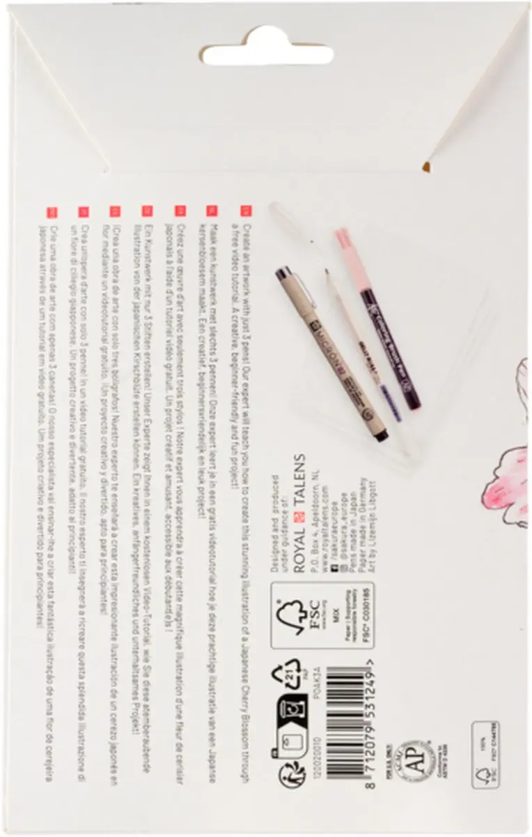 Sakura Creative Kit Kersenbloesem - 4 Stuks