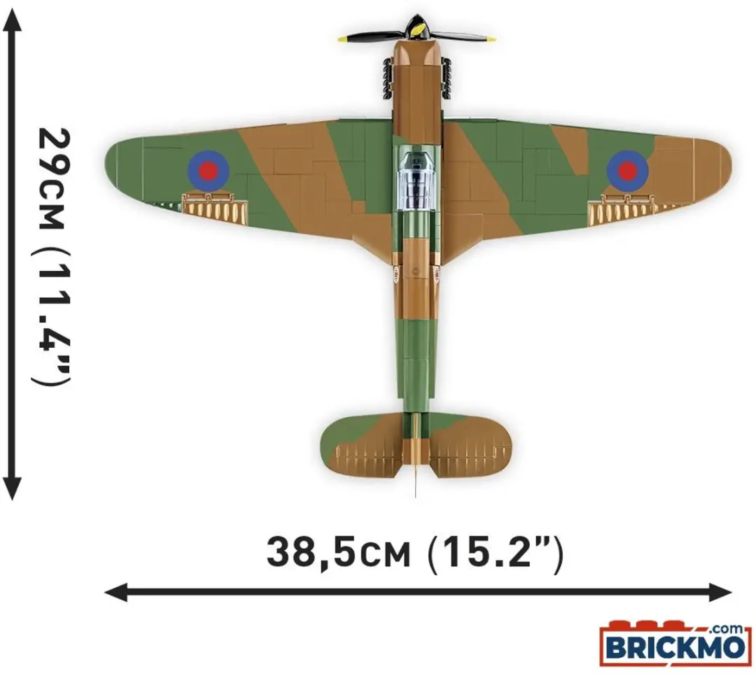 Cobi Hawker Hurricane MK.I COBI-5728 - 382 Stukken - afbeelding 6 van 6