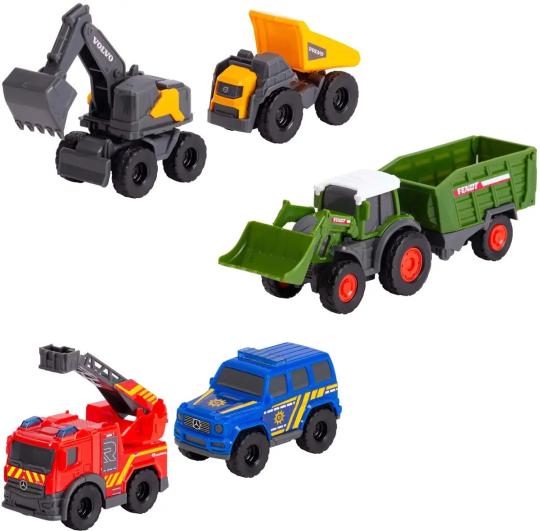 Dickie Assortiment Micro Voertuigen 203742016 - 8cm - Multicolor