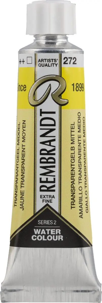 Rembrandt Aquarelverf Transparantgeel Middel 272