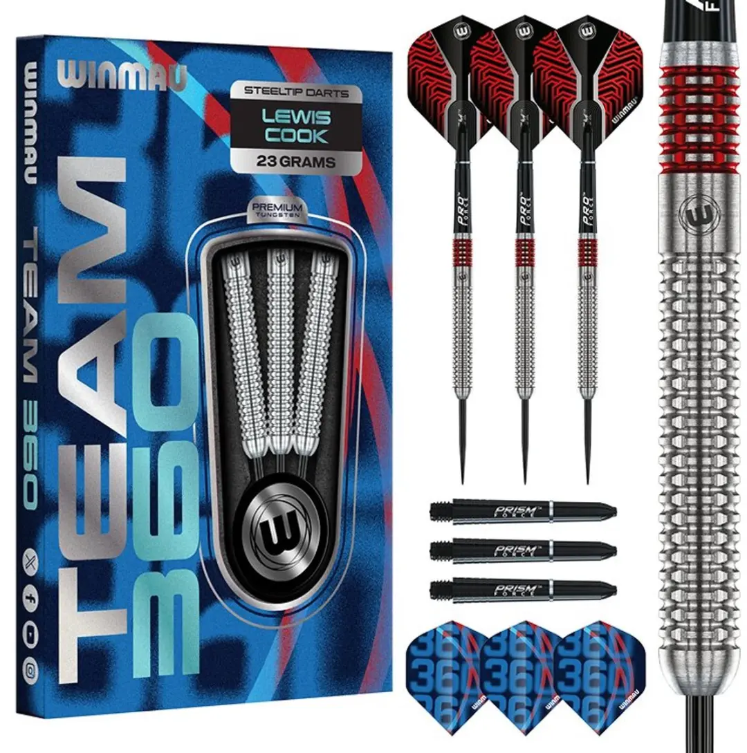 Winmau Team 360 Lewis Cook Dartpijlen