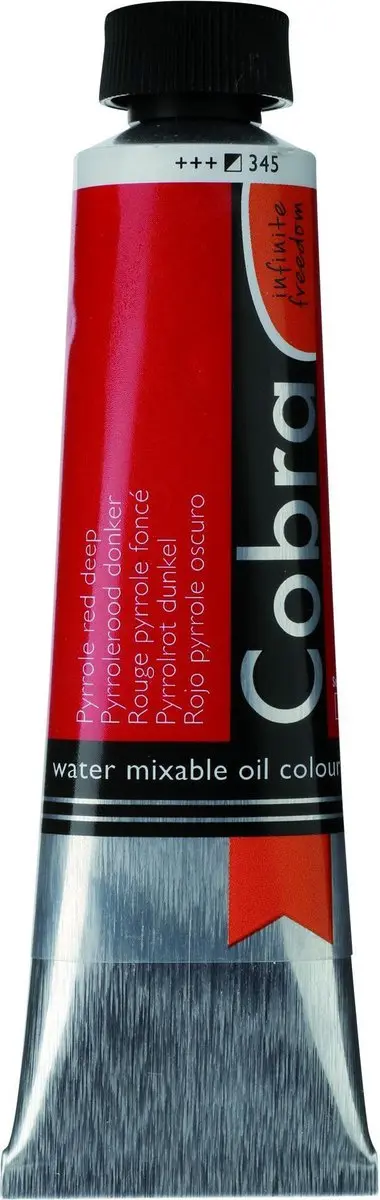 Cobra Artist Olieverf Pyrrolerood Donker 40ml