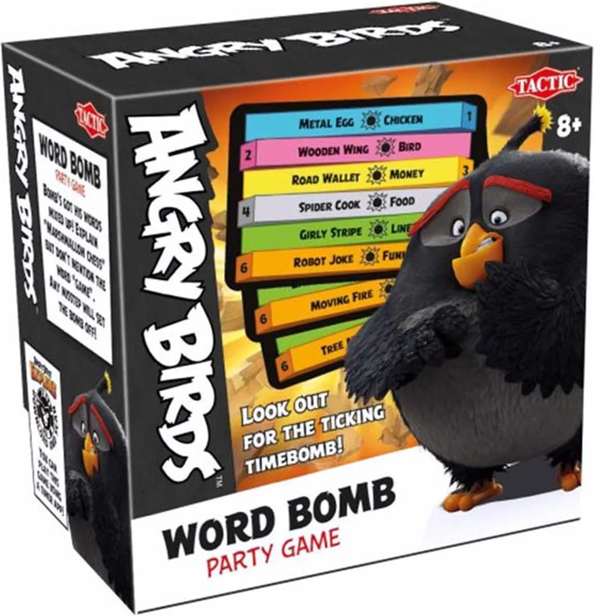 Tactic Angry Birds Word Bomb Kaartspel
