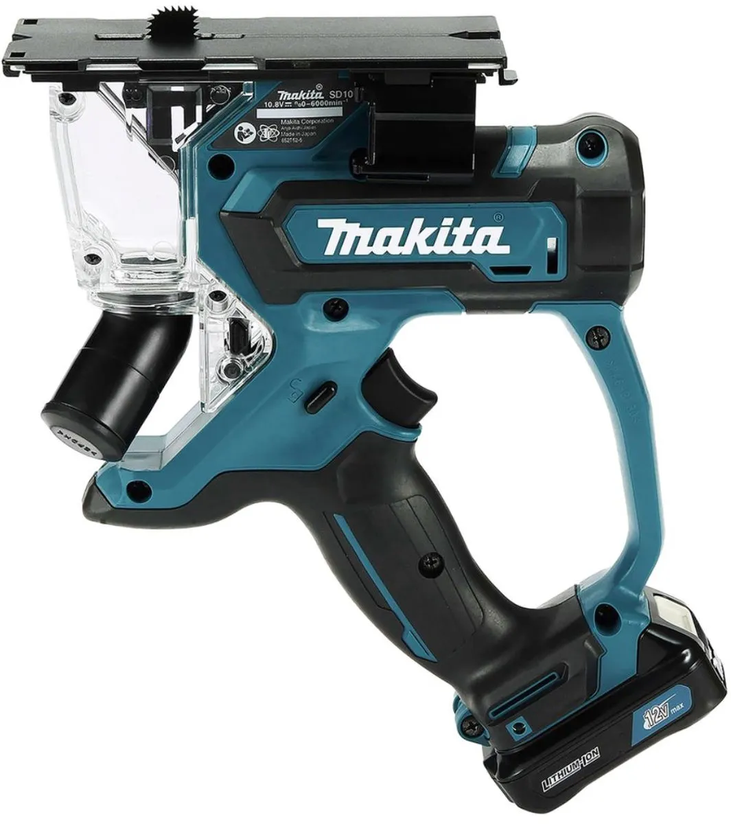 Makita SD100DZ Gipszaag - 10.8V - Black/Green