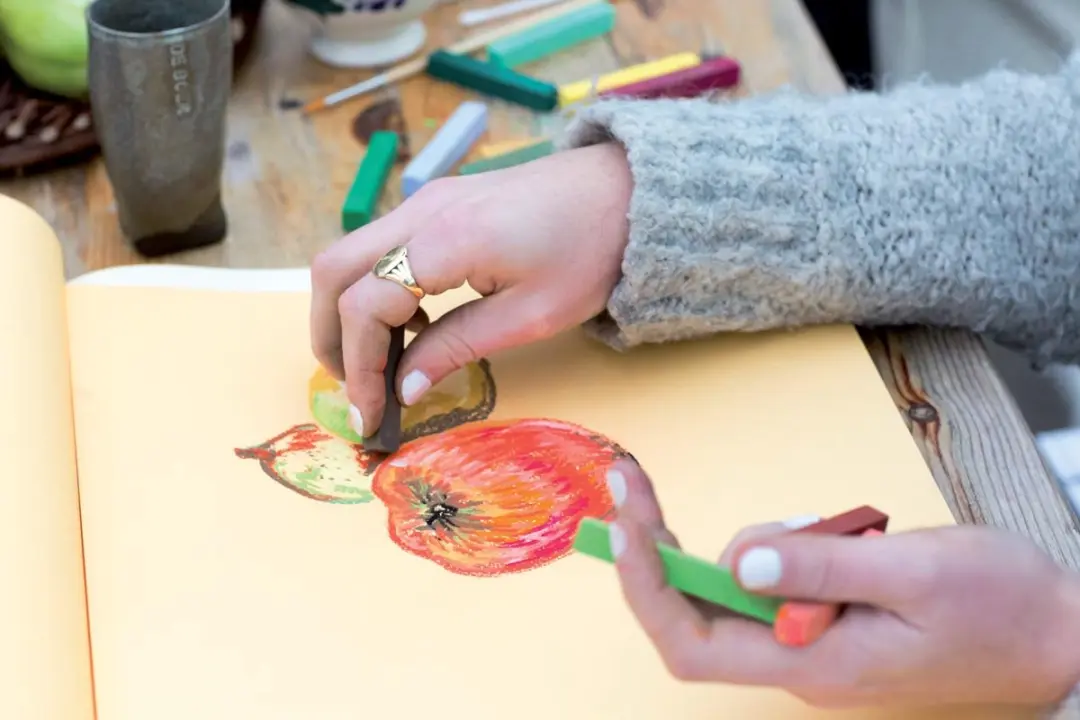 Van Gogh Carré Pastelkrijt 24 Kleuren - Assorti