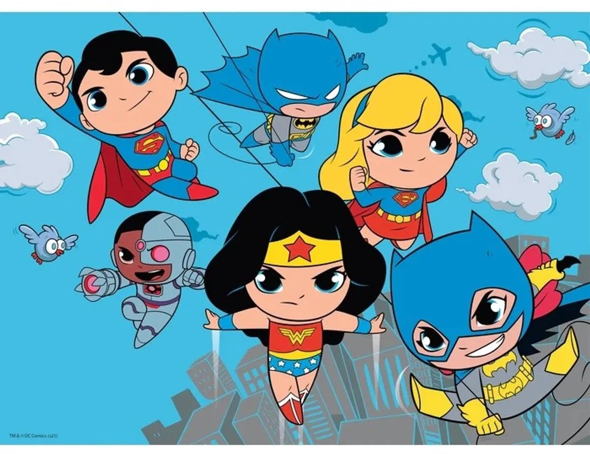 Clementoni Water Magic DC Super Friends Puzzel 15 Stuks