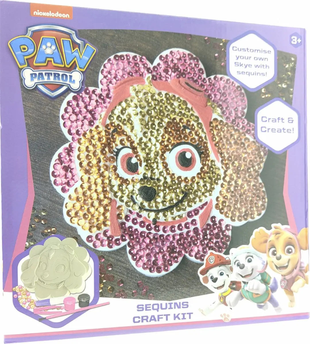 PAW Patrol Sequins Craft Kit