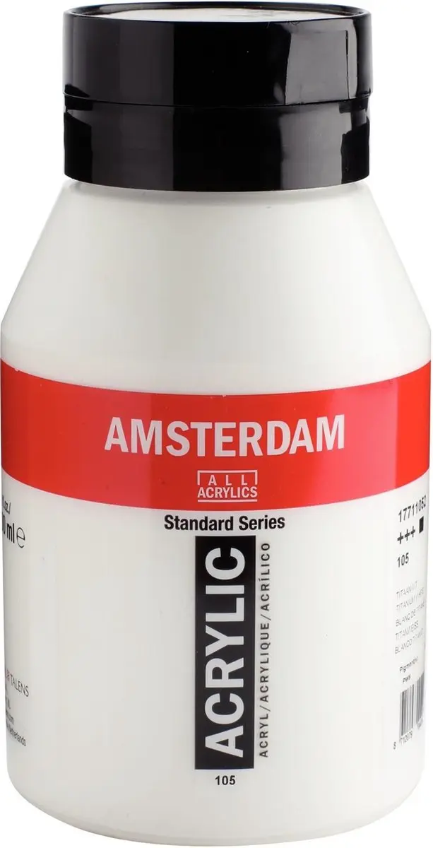 Amsterdam Standard Acrylverf 1000ml Titaanwit