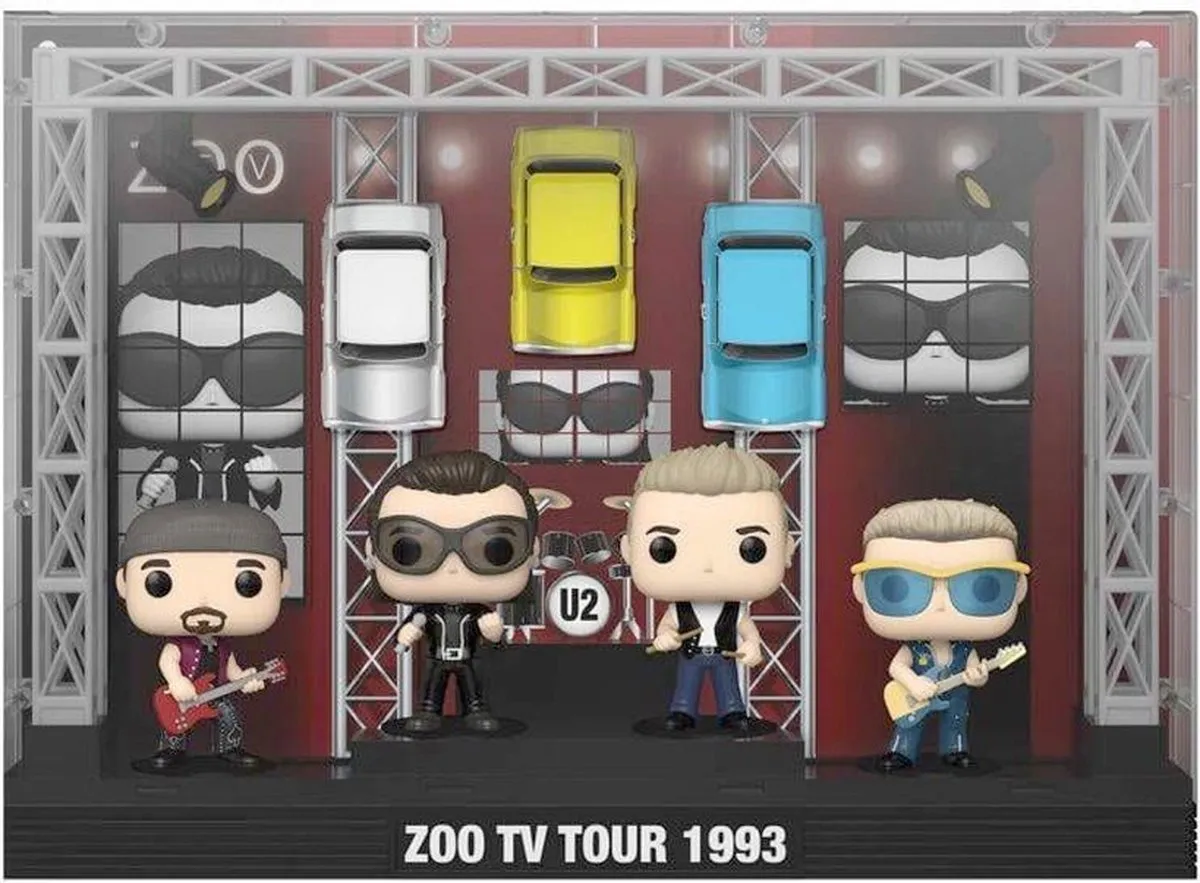 Funko U2 POP! Moments DLX Zoo TV 1993 Tour