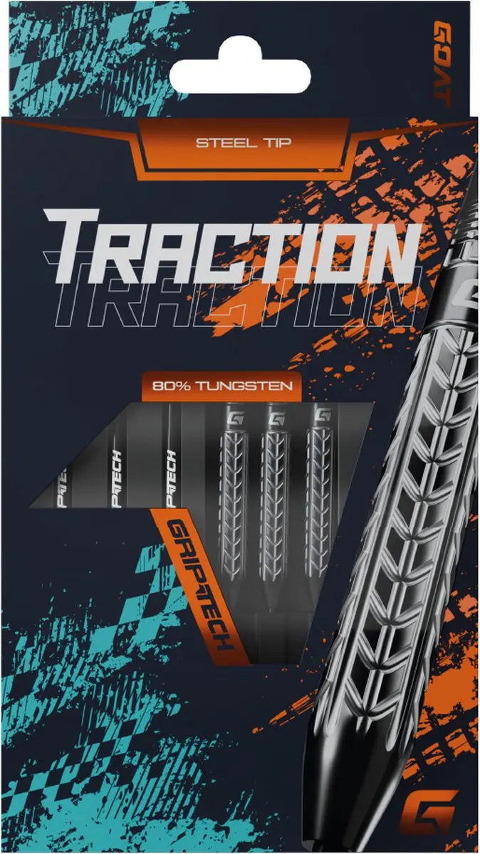 goat Traction 80% Dartpijlen - 3 Stuks - Multicolor