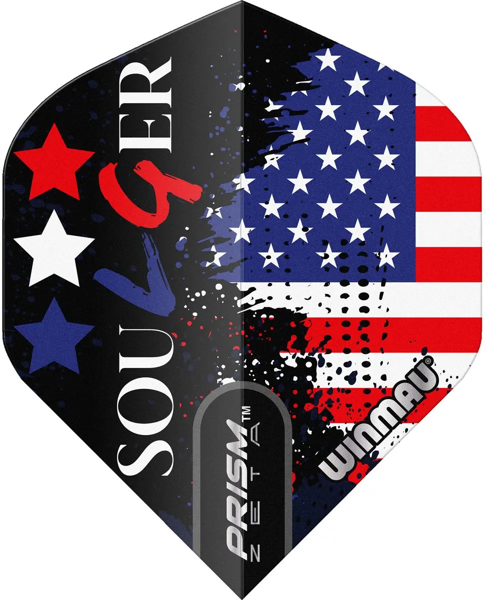 Winmau Prism Zeta Leonard Gates V2 Dart Flights - 3 Stuks