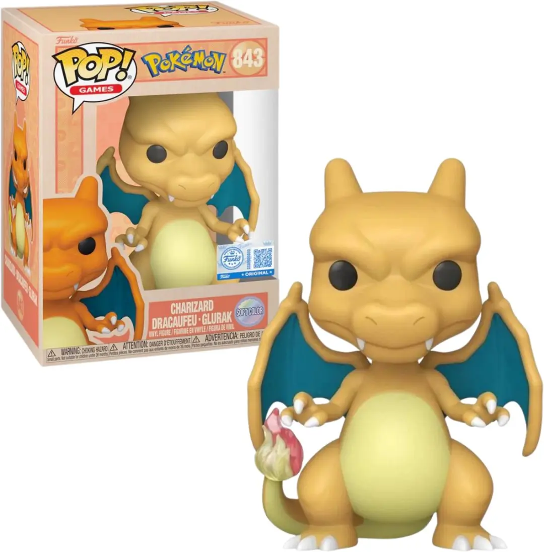 Funko POP! Pokémon 843 Charizard Soft Color