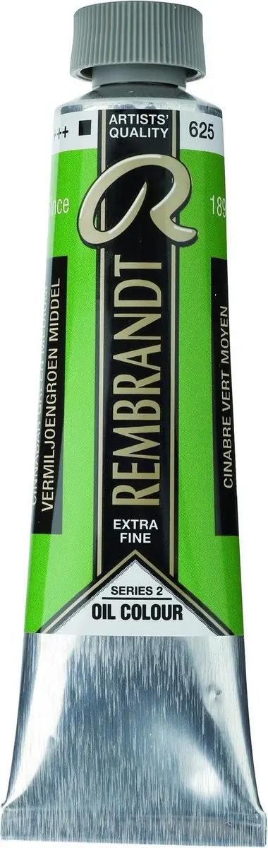 Rembrandt Olieverf Cinnabar Green Medium 625