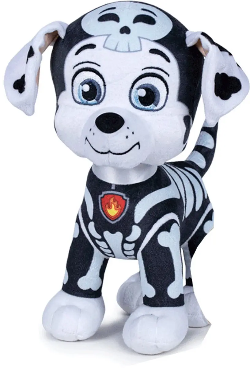 PAW Patrol Marshall Knuffel Skeletpak 27cm