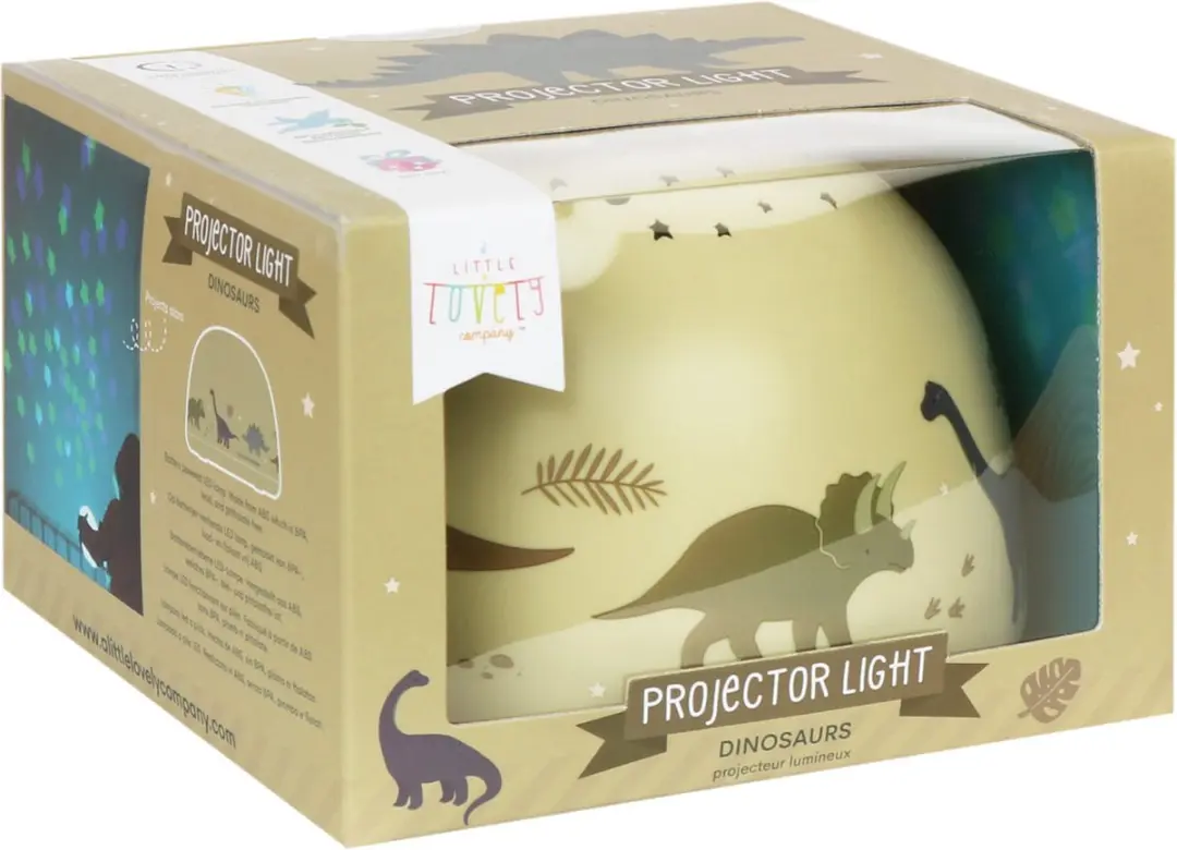 A Little Lovely Company Dinosaurussen Projectorlamp - 3x AAA