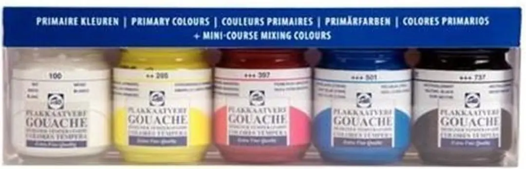 Talens Plakkaatverfset Primaire Kleuren 250ml