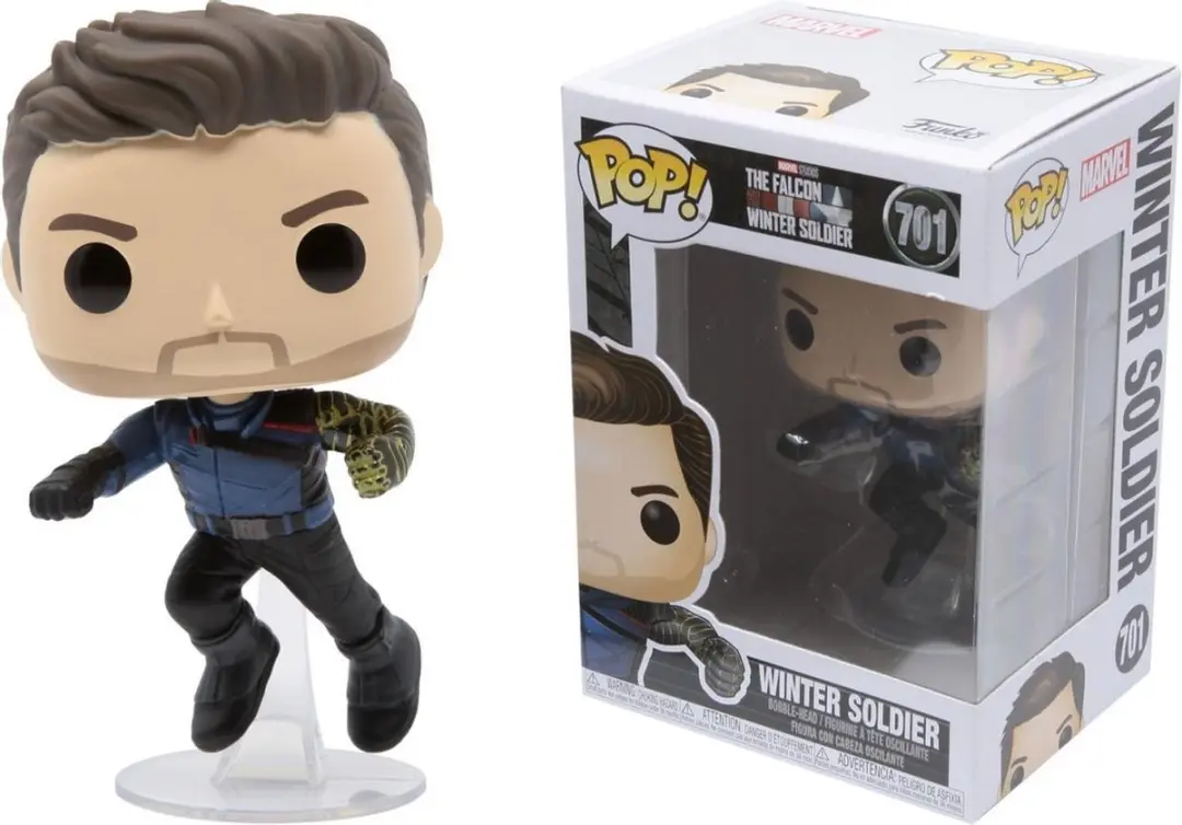 Marvel Funko POP The Falcon & Winter Soldier Winter Soldier 51625 - Multicolor