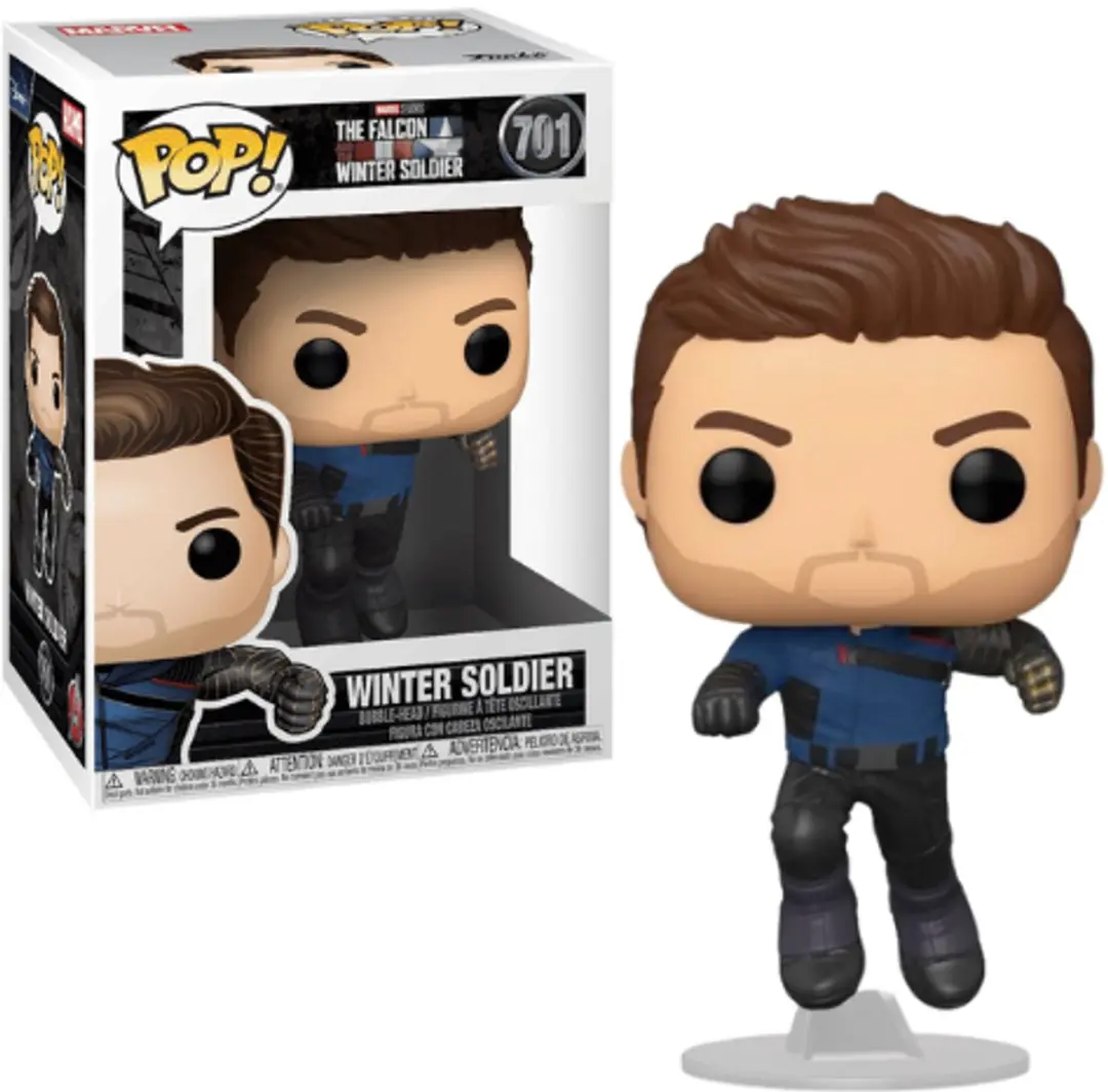 Marvel Funko POP The Falcon & Winter Soldier Winter Soldier 51625 - Multicolor