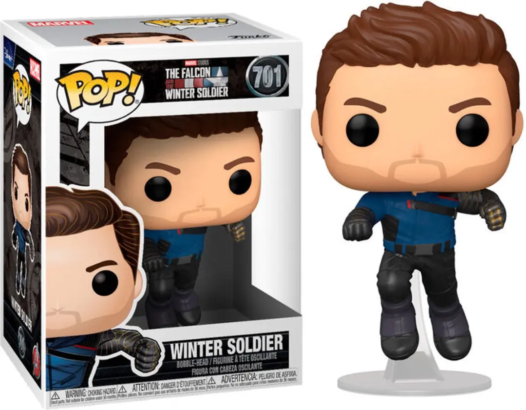 Marvel Funko POP The Falcon & Winter Soldier Winter Soldier 51625 - Multicolor