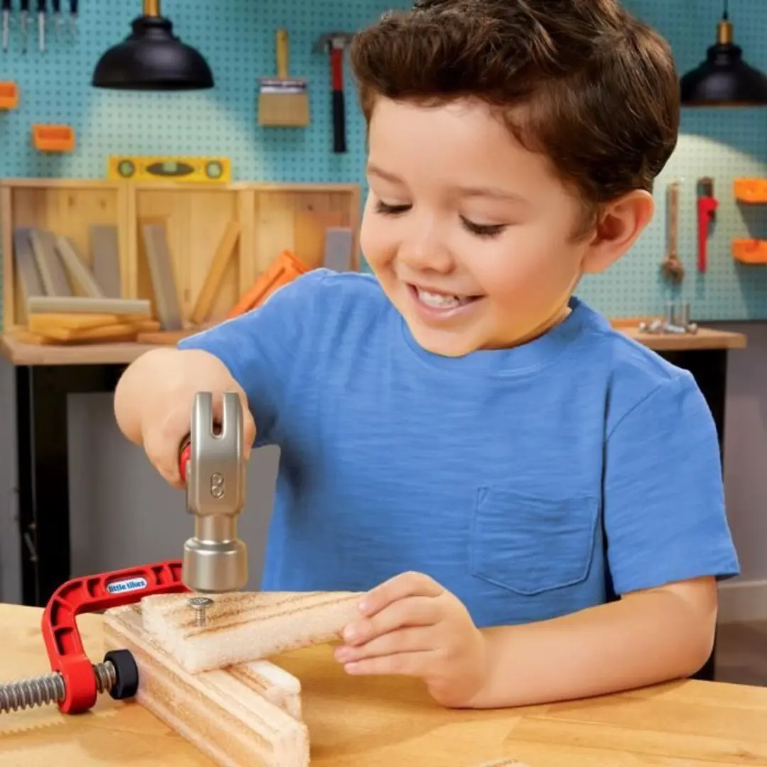 Little Tikes Creatieve Bouwhamer en Spijkerset 2-delig - Meerkleurig