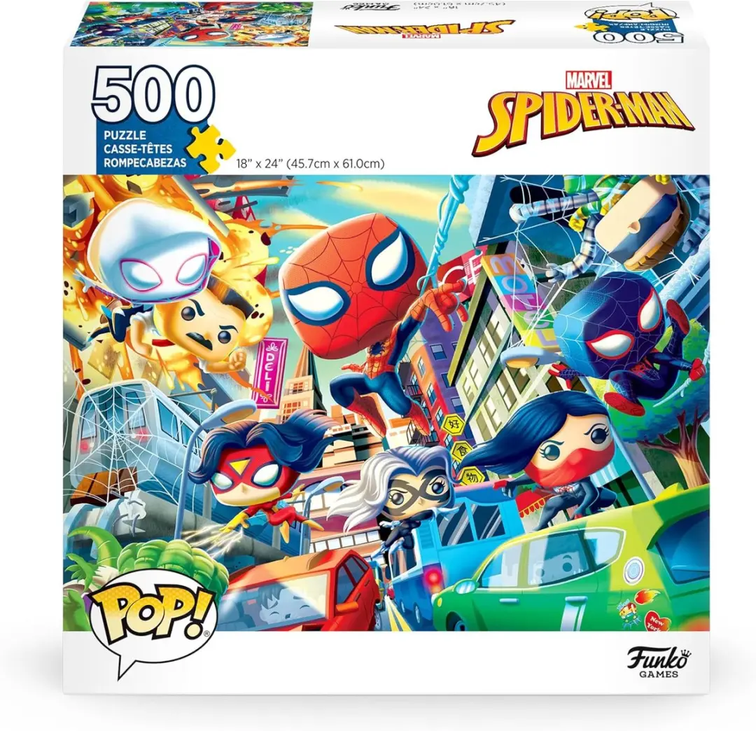 Funko Pop Puzzels Marvel Spider-Man 72641 - Multi