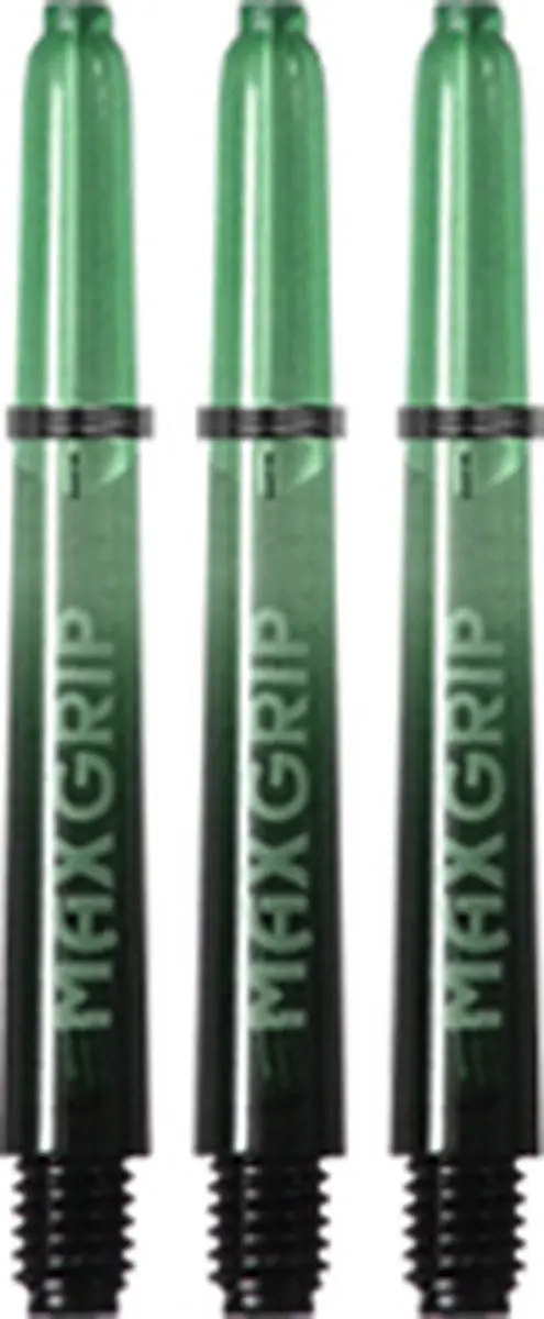 XQMax Maxgrip Green Dart Shafts QD7005220 - 3 Stuks