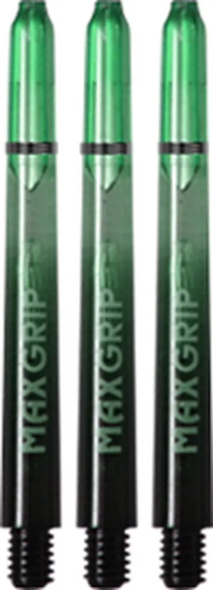 XQMax Maxgrip Green Dart Shafts QD7005220 - 3 Stuks