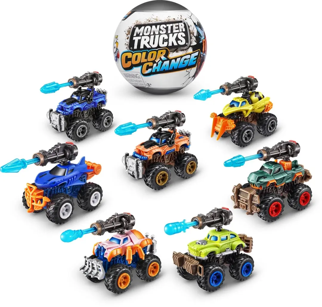 ZURU 5 Surprise Monster Trucks Kleurverandering Serie 3 - 20 Stuks