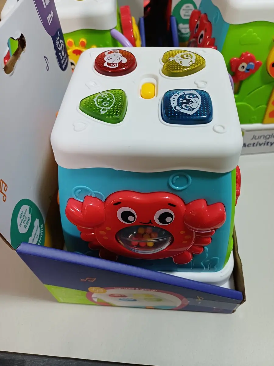 Playgro Jungle Activiteitenkubus - Mix