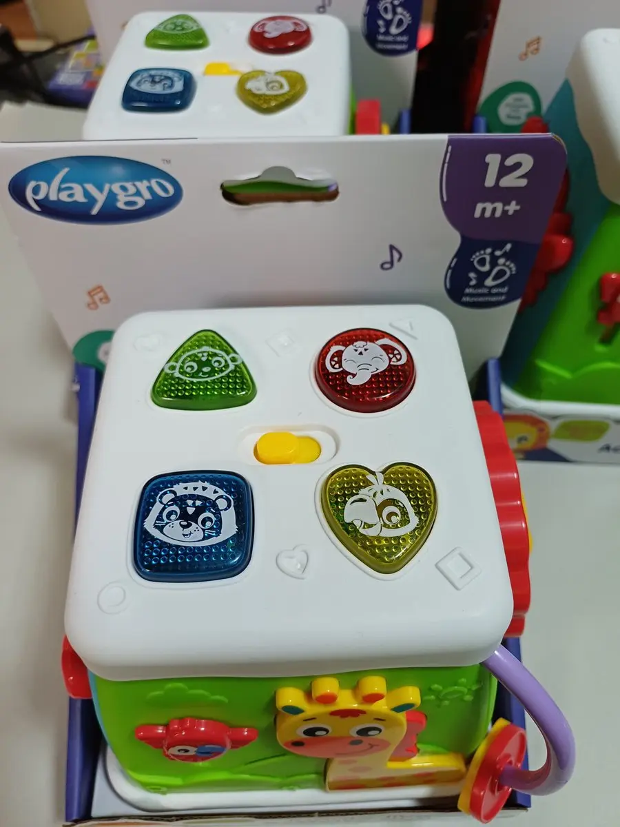 Playgro Jungle Activiteitenkubus - Mix