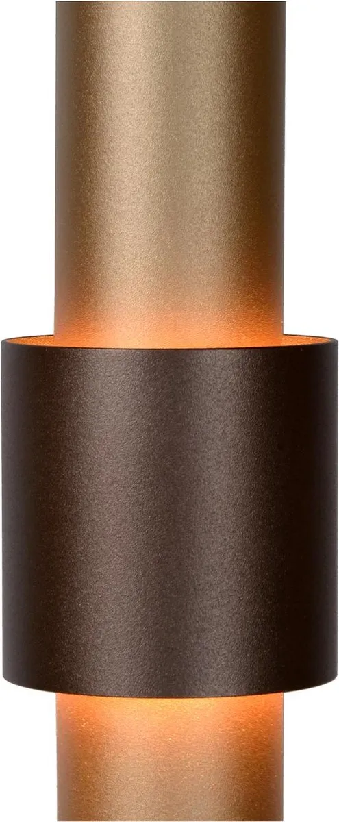 Lucide Margary Hanglamp - Ø28cm - 3x4W LED 2700K - Koffie
