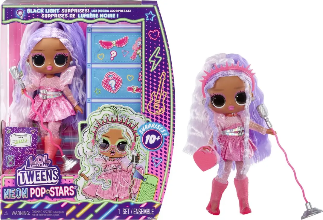 LOL! Surprise! Neon Pop Stars Kitty K