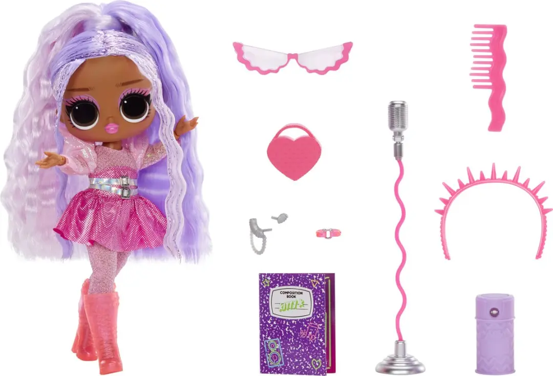 LOL! Surprise! Neon Pop Stars Kitty K - Meerkleurig