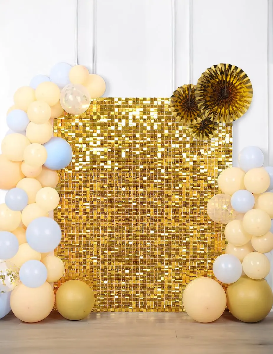 Espa Gouden Glitterpaneel 30x30cm