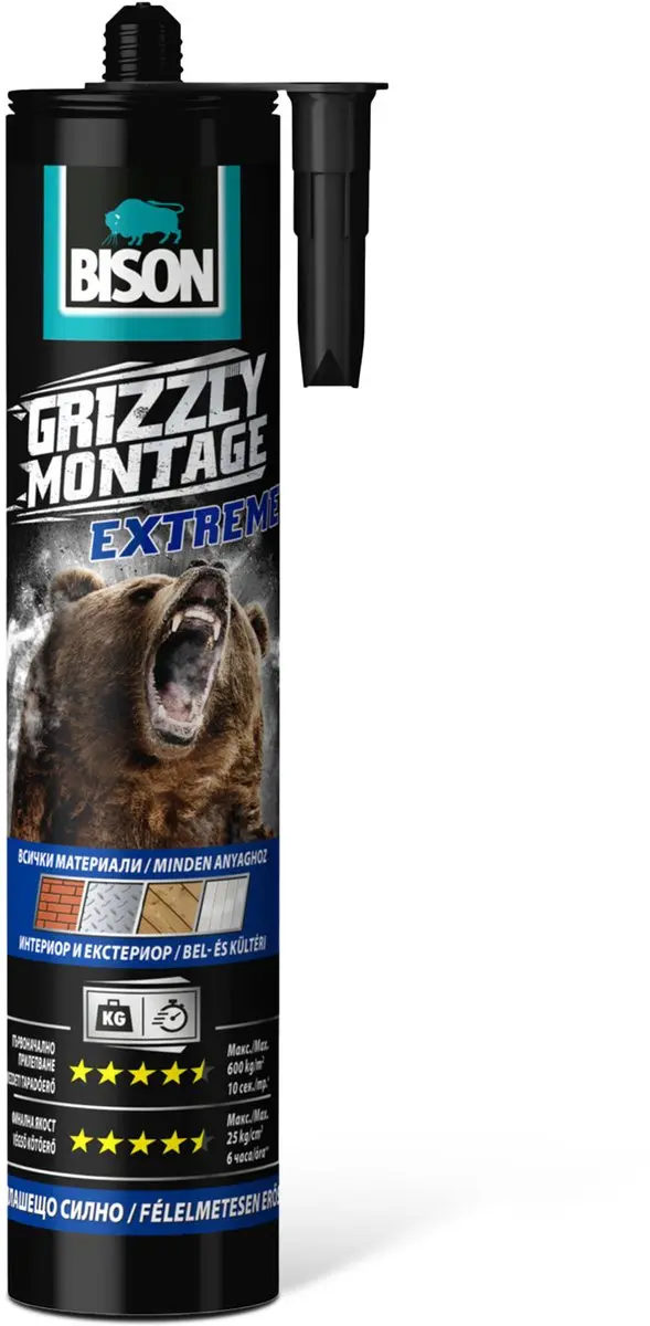 Bison Grizzly Montagekit 440g