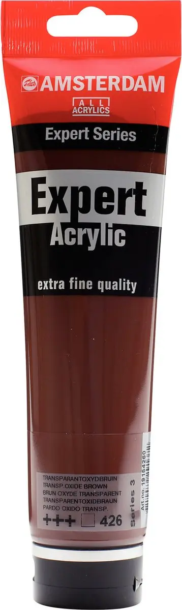 Amsterdam Expert Acrylverf Transparantoxydbruin 150ml