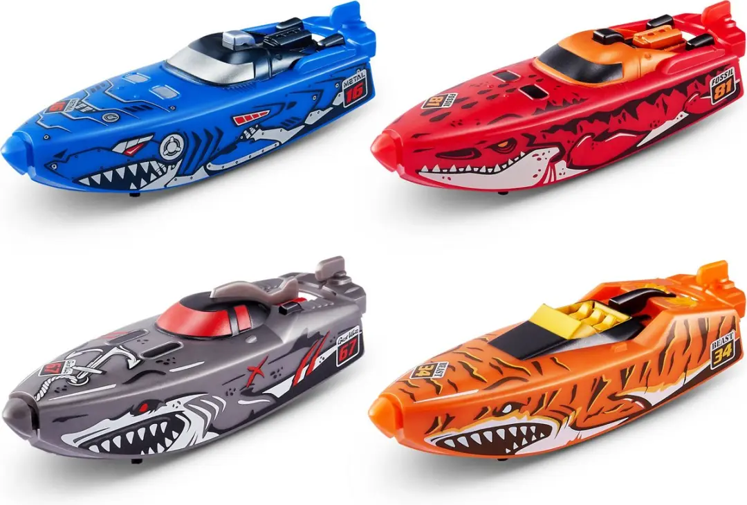 ZURU Robo Alive Robo Boats Waterspeelgoed - 7cm - Divers
