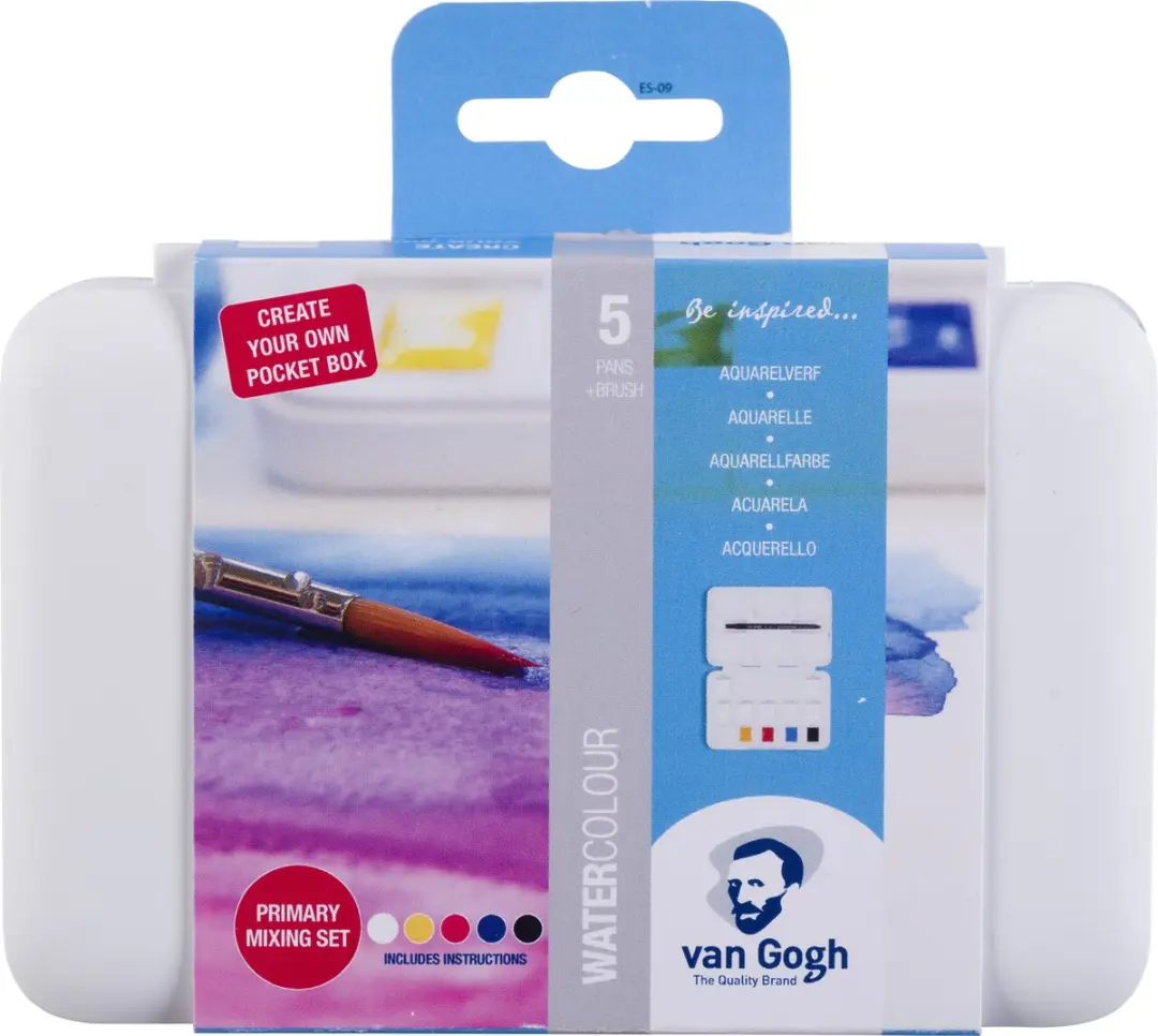 Van Gogh Aquarelverf Pocket Box