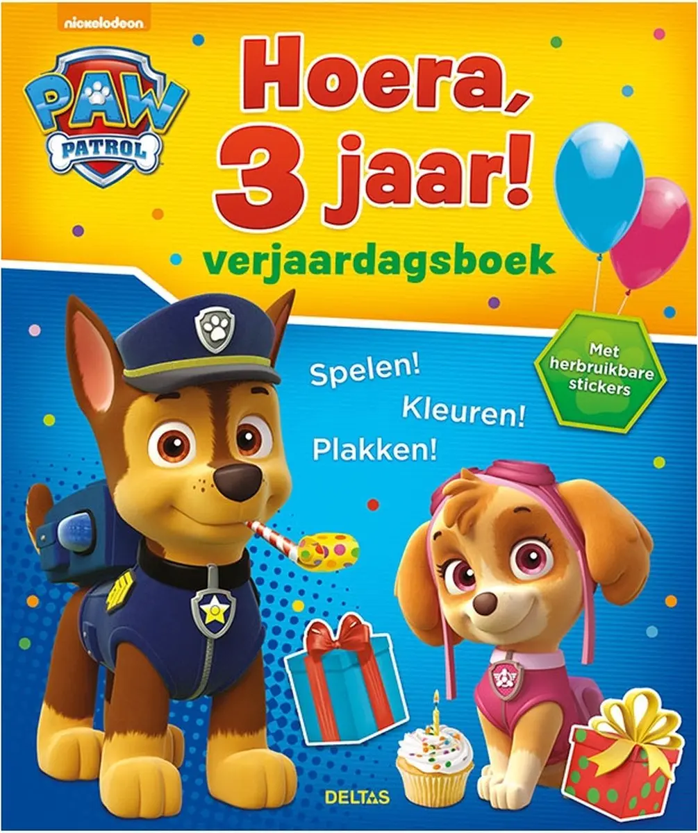 PAW Patrol Verjaardagsboek