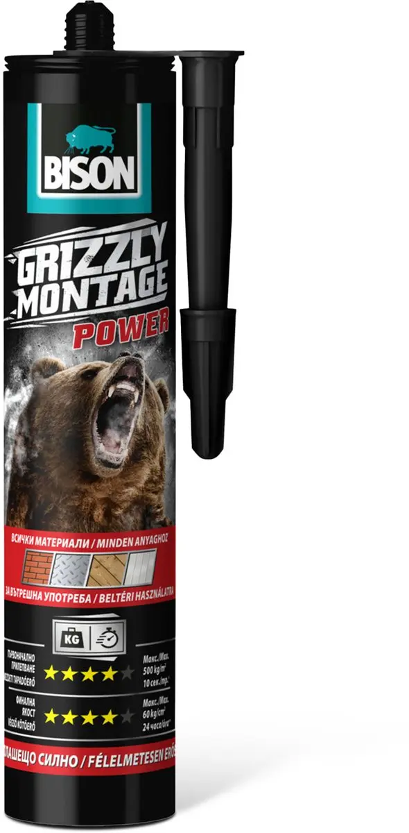 Bison Grizzly Montagekit 370g