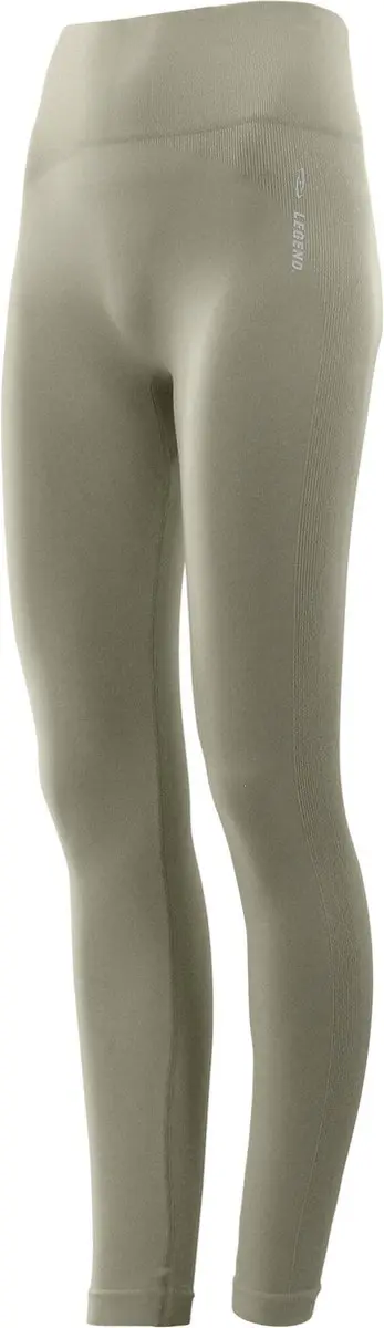 Legend Sportlegging Dames Khaki L - Wit
