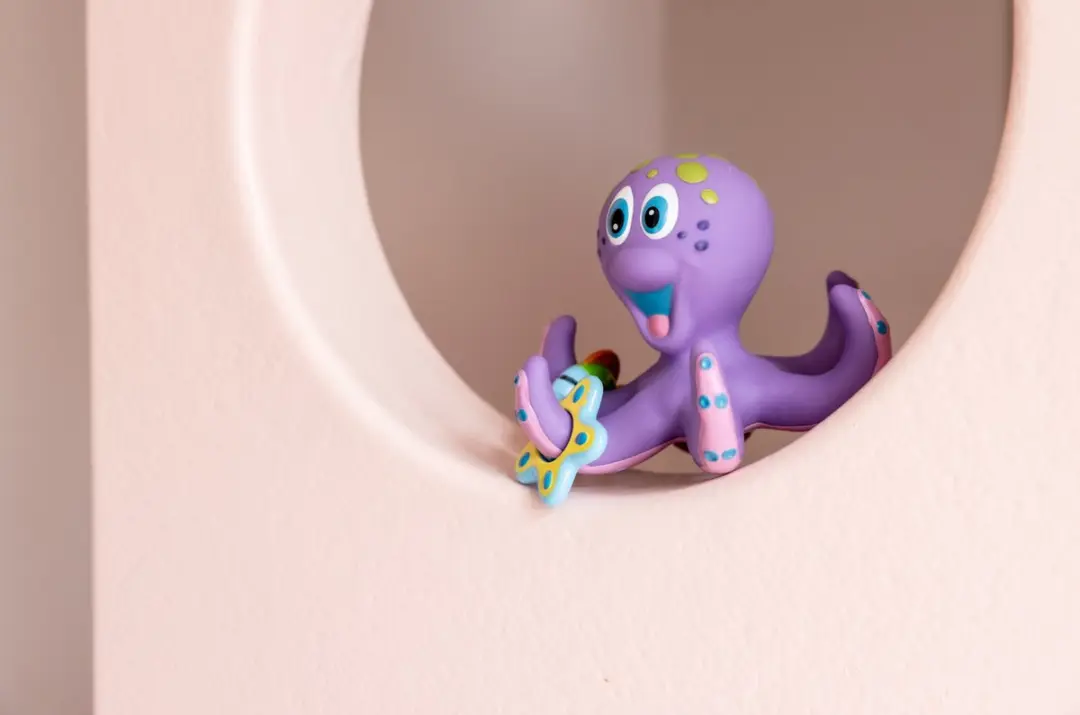 Nûby Drijvende Octopus Badspeelgoed - Paars