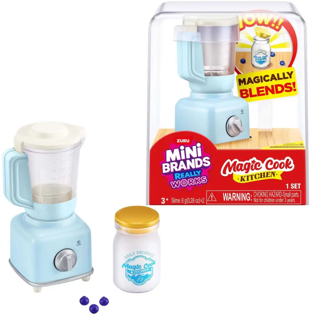 ZURU Mini Brands Magic Cook Kitchen Capsule Blender - 77789K-US - Meerkleurig - afbeelding 6 van 6
