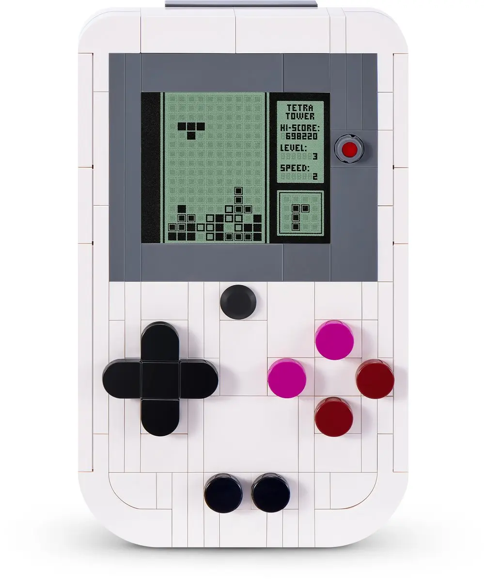 ZURU Retro Game Boy Bouwstenen - 2 Stuks - Meerkleurig
