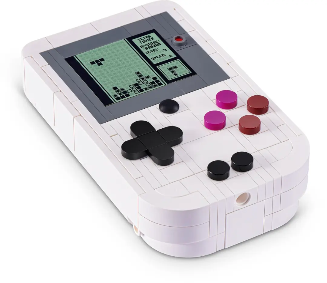 ZURU Retro Game Boy Bouwstenen - 2 Stuks - Meerkleurig