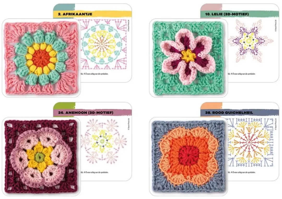 Librero Mix & Match Bloemen Kaarten - 50 Stuks Multicolor